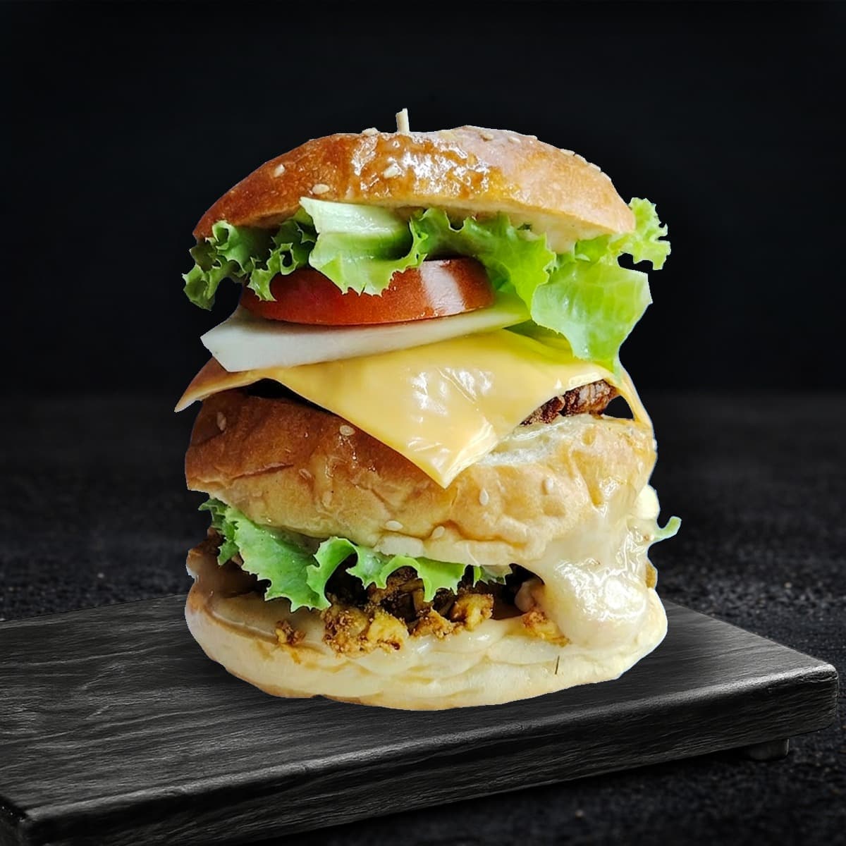 Double Kima Burger